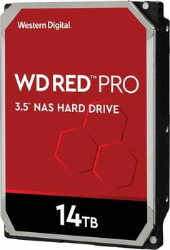 14.0 TB HDD Western Digital WD Red Pro-Festplatte, geeignet für Dauerbetrieb, heliumgefüllt