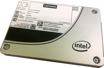480 GB SSD Lenovo ThinkSystem 2.5 5200, SATA 6Gb lesen: 560 MB/s, TBW: 1228,80TB