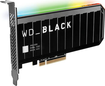 2.0 TB SSD Western Digital WD_BLACK AN1500, PCIe 3.0 x8, lesen: 6500MB/s, schreiben: 4100MB/s SLC-C., TBW: 1.2PB