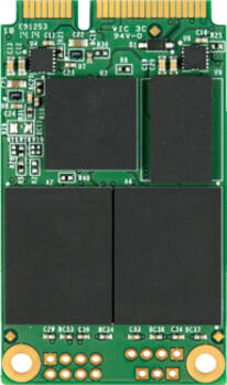 256 GB SSD Transcend Industrial MSA370, 50.80mm, mSATA 6Gb/s lesen: 550MB/s, schreiben: 320MB/s, TBW: 280TB