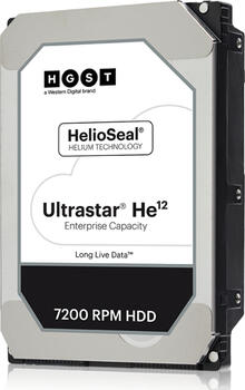 12.0 TB HGST Ultrastar He12, 4Kn, ISE SATA 6Gb/s-Festplatte 