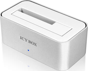 Icy Box IB-111StU3-Wh Dockingstation, USB 3.0 weiß 