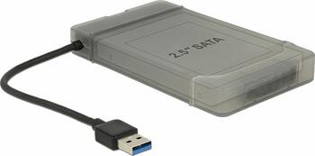 Delock Konverter USB 3.0 Typ-A Stecker > 22 Pin SATA 6 Gb/s mit 2.5 Zoll Schutzhülle