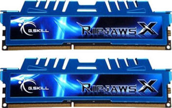 DDR3RAM 2x 4GB DDR3-2400 G.Skill RipJawsX blau, CL11-13-13-31 Kit