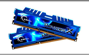DDR3RAM 2x 8GB DDR3-2400 G.Skill RipJawsX blau, CL11-13-13-31 Kit