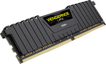 DDR4RAM 8GB DDR4-3000 Corsair Vengeance LPX schwarz, CL16-20-20-38