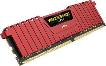 DDR4RAM 2x 16GB DDR4-2666 Corsair Vengeance LPX rot DIMM, CL16-18-18-35 Kit