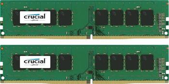 DDR4RAM 2x 8GB DDR4-2400 Crucial DIMM, CL17 Kit 