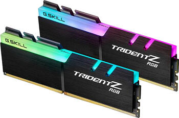 DDR4RAM 2x 8GB DDR4-4000 G.Skill Trident Z RGB DIMM, CL17-17-17-37 Kit