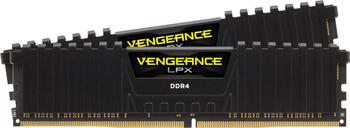 DDR4RAM 2x 8GB DDR4-3600 Corsair Vengeance LPX schwarz DIMM, CL18-22-22-42 Kit