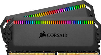 DDR4RAM 2x 8GB DDR4-3600 Corsair Dominator Platinum RGB DIMM, CL18-19-19-39 Kit