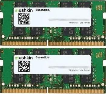 DDR4RAM 2x 16GB DDR4-2133 Mushkin Essentials SO-DIMM, CL15-15-15-35 Kit