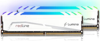 DDR4RAM 2x 32GB DDR4-2666 Mushkin Redline Lumina White DIMM, CL16-17-17-36 Kit