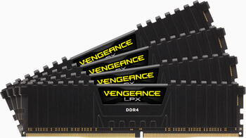 DDR4RAM 4x 8GB DDR4-3600 Corsair Vengeance LPX schwarz DIMM, CL16-19-19-36 Kit