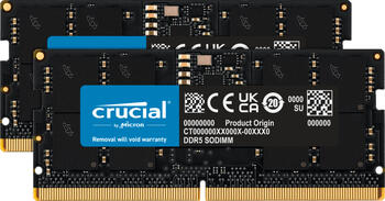 DDR5RAM 2x 16GB DDR5-5600 Crucial SO-DIMM on-die ECC, CL46-45-45 Kit