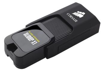 256 GB Corsair Flash Voyager Slider X1 USB 3.0 Stick lesen: 130MB/s