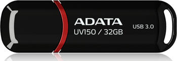 32 GB ADATA DashDrive UV150 schwarz, USB 3.0 Stick lesen: 90MB/s, schreiben: 20MB/s