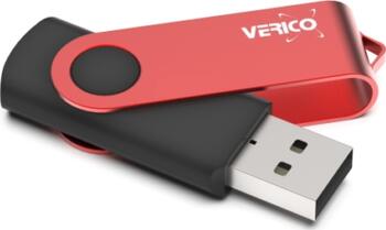 64 GB Verico Flip, rot, USB 2.0 Stick 