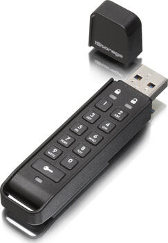 32 GB iStorage datAshur Personal 2 USB-Stick&comma; USB-A 3&period;0&comma; lesen&colon; 116MB&sol;s&comma; schreiben&colon; 43MB&sol;a