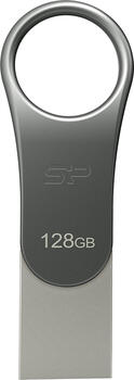 128 GB Silicon Power Mobile C80 USB-Stick, USB-C 3.0, USB-A 3.0, lesen: 120MB/s, schreiben: 20MB/s