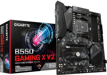 Gigabyte B550 Gaming X V2, ATX Mainboard, 4x DDR4, max. 128GB, 1x DVI-D, 1x HDMI 2.1