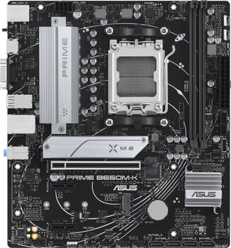 ASUS Prime B650M-K, µATX Mainboard, 2x DDR5, max. 96GB, 1x VGA, 1x HDMI 2.1
