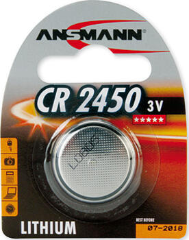Ansmann Lithium 3V  CR 2450 Knopfzelle 
