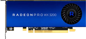 AMD Radeon Pro WX 3200, 4GB GDDR5 Grafikkarte, 4x mDP 