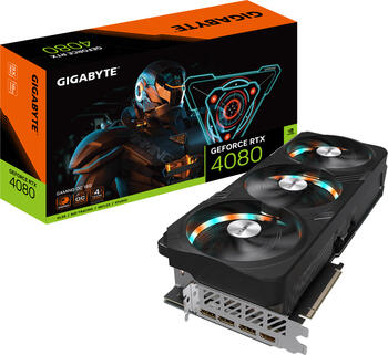 GIGABYTE GeForce RTX 4080 Gaming OC 16G, 16GB GDDR6X Grafikk HDMI 2.1a, 3x DisplayPort 1.4a
