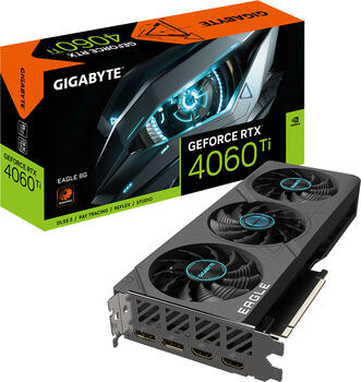 GIGABYTE GeForce RTX 4060 Ti Eagle 8G, 8GB GDDR6 Grafikkarte 2x HDMI, 2x DP