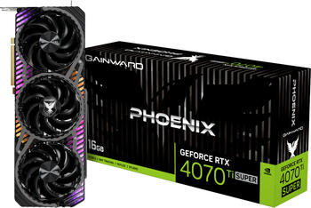 Gainward GeForce RTX 4070 Ti SUPER Phoenix, 16GB GDDR6X Grafikkarte, HDMI, 3x DP