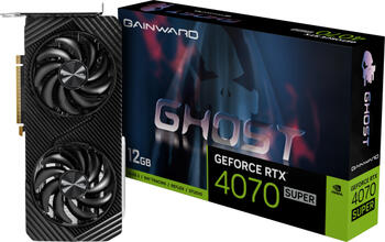 Gainward GeForce RTX 4070 SUPER Ghost, 12GB GDDR6X Grafikkar HDMI, 3x DP