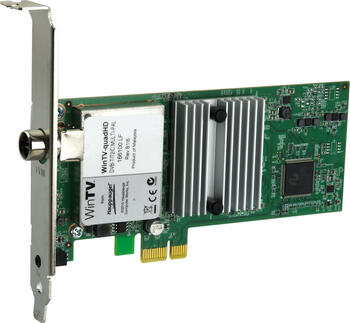 Hauppauge WinTV-quadHD, Vier TV-Tuner auf einer PCI Express, DVB-T/DVB-T2