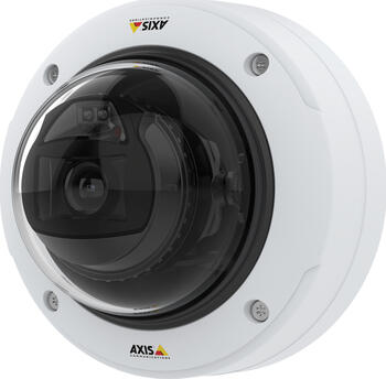 Axis P3255-LVE, 2MP Dome Outdoor Netzwerkkamera, Vario 3.4-8.9mm, 0.02 Lux, H.265 + H.264, KI mit Deep Learning