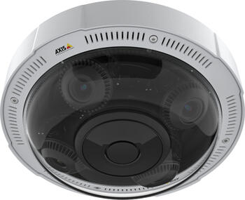 Axis P3727-PLE, 15 MP Outdoor Dome Netzwerkkamera, PoE Multisensor 360° Panorama, 360°-Infrarot, Lightfinder, F-WDR