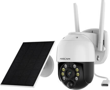 Foscam B4 Dome IP-Sicherheitskamera inkl. Solarpanel 