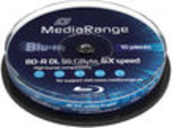 Mediarange BD-R 6x 10er Spindel 50GB BD-Rohlinge 