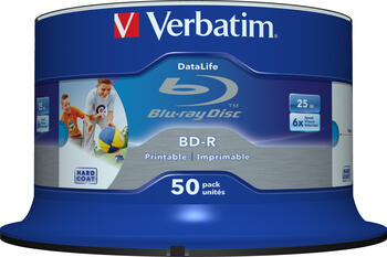 Verbatim BD-R 6x 50er 25GB BD-Rohlinge 