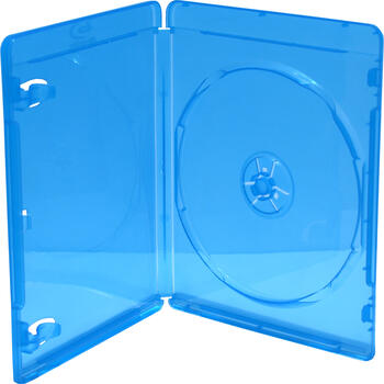 MediaRange BOX38-50, 50x CD-Hülle Blu-ray case für 1 Disk blau