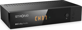 Strong SRT 8216, Single-Tuner, 1x DVB-T2, HDMI Out, SCART Out, Klinke Audio Out, USB, RJ-45