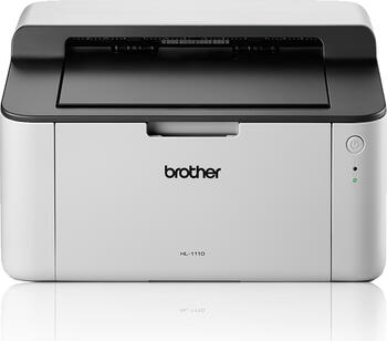 Brother HL-1110, grau kompakter S/W-Laserdrucker 