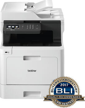 Brother MFC-L8690CDW, Farblaser-Multifunktionsgerät Drucker, Scanner, Kopierer, Fax