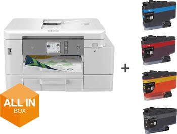 Brother MFC-J4540DWXL, WLAN, Tinte, mehrfarbig- Multifunktionsgerät, Drucker/ Scanner/ Kopierer/ Fax