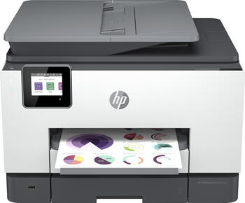 HP OfficeJet Pro 9022 e-All-in-One, WLAN, Instant Ink, Tinte mehrfarbig-Multifunktionsgerät, Drucker/Scanner/Kopierer