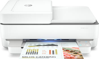 HP Envy Pro 6420e All-in-One weiß, WLAN, Tinte mehrfarbig-Multifunktionsgerät, Drucker/Scanner/Kopierer