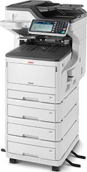 OKI MC883dnv, LED, mehrfarbig-Multifunktionsgerät, Drucker/Scanner/Kopierer/Fax