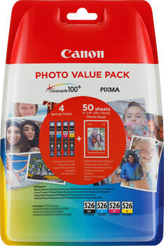 Canon CLI-526 C/M/Y/BK Multipack Tintenpatrone 