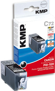 KMP C72 kompatibel zu Canon PGI-520BK schwarz 