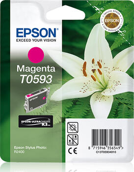 Epson T0593 Tinte magenta 