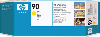 HP Druckkopf mit Tinte Nr 90 gelb, Original 